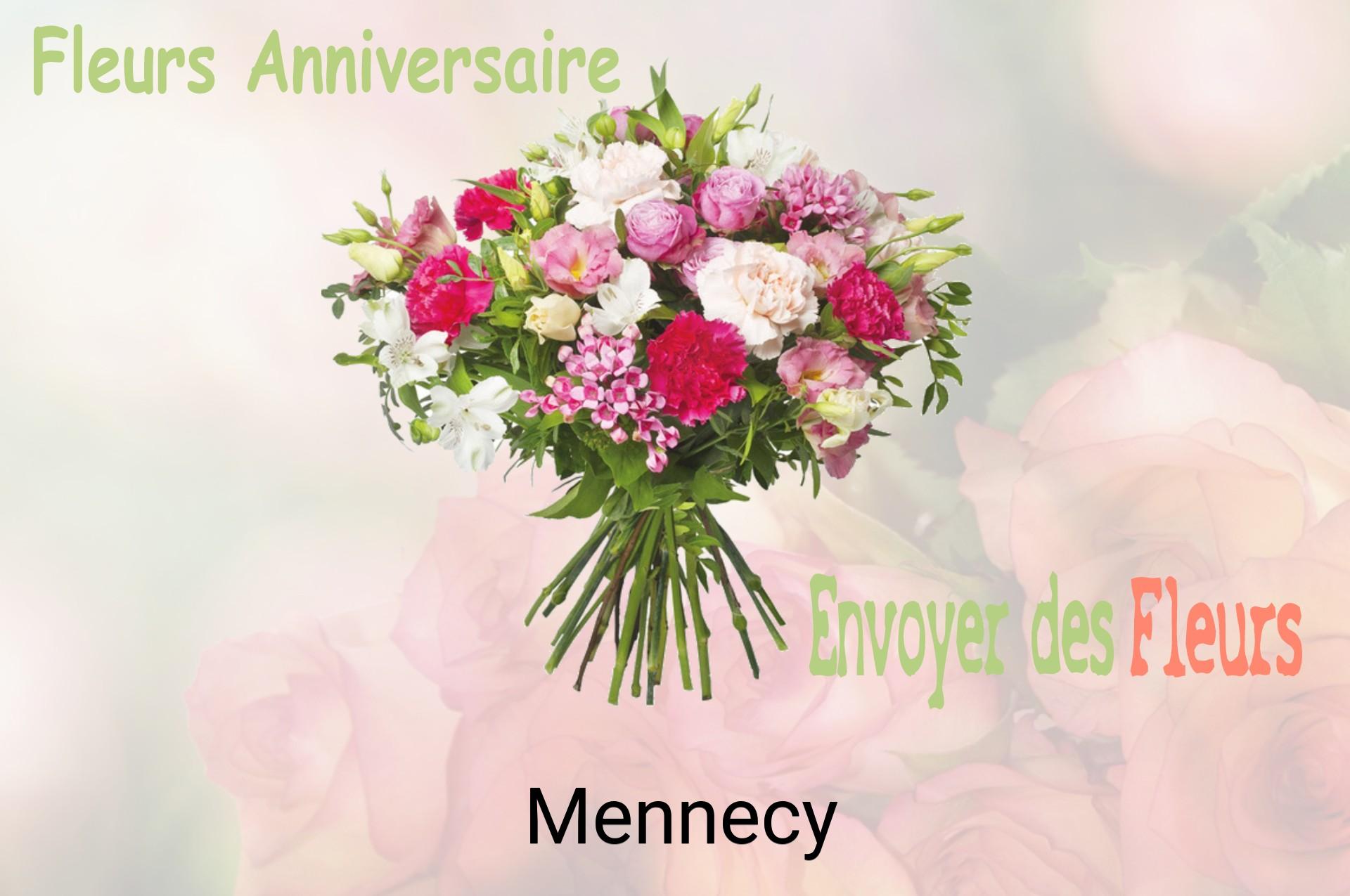 Bouquet de fleurs d’anniversaire livré à Mennecy