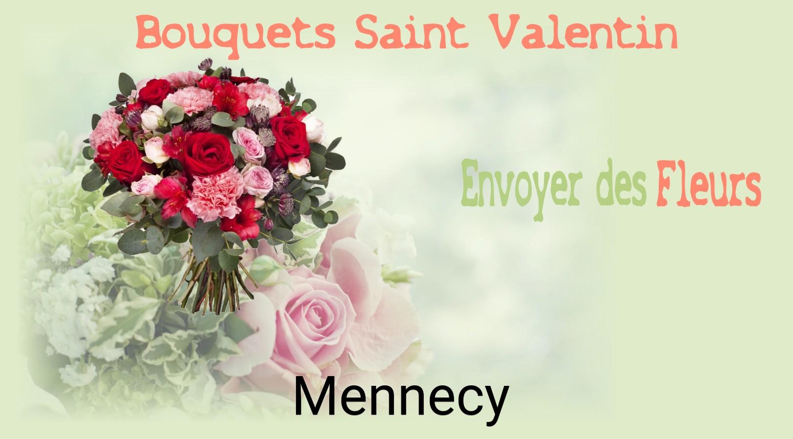 Roses de Saint-Valentin livrées à Mennecy